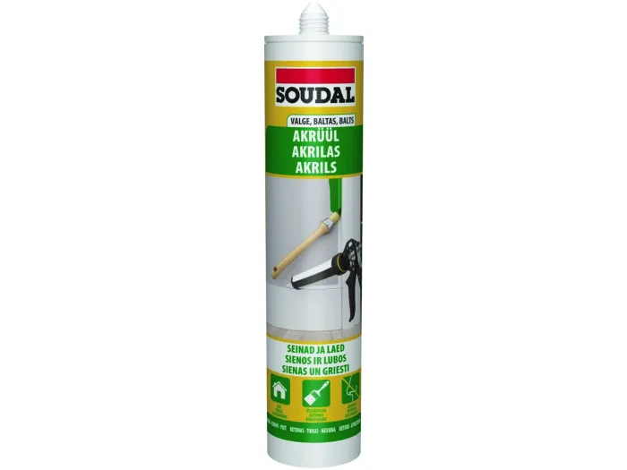 Ülevärvitav hermeetik Valge 280ml
