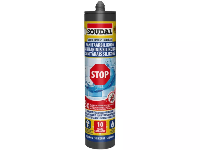 Sanitaarne Silikoon STOP Värvitu 280ml