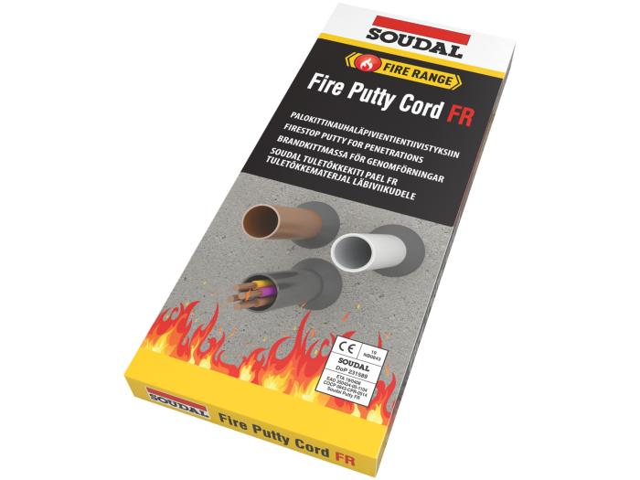 Product shot Soudal putty cord FR 5 tükki